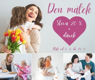 🌸 Maminky, teď je řada na vás – využijte slevu a pořiďte svým dětem to, co už dlouho potřebujete. Se speciálním dárkem...
