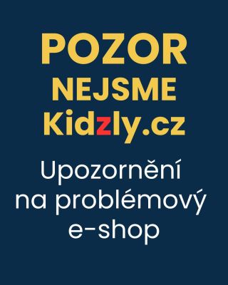 ❗️ Upozornění zákazníkům Opakovaně nás kontaktují lidé, kteří řeší nevyřízené nebo nedodané objednávky z e-shopu Kidzly a...